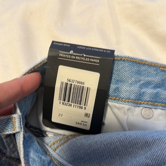 *NWT* Levi’s 501® HIGH RISE WOMEN'S SHORTS - Picture 5 of 5